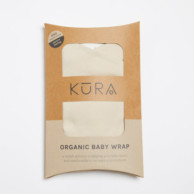 KURA Organics Organic Baby Wrap in Biscuit